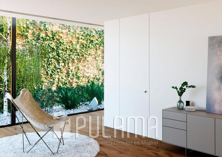 puertas lacadas blancas