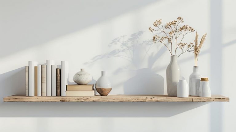Estantería minimalista