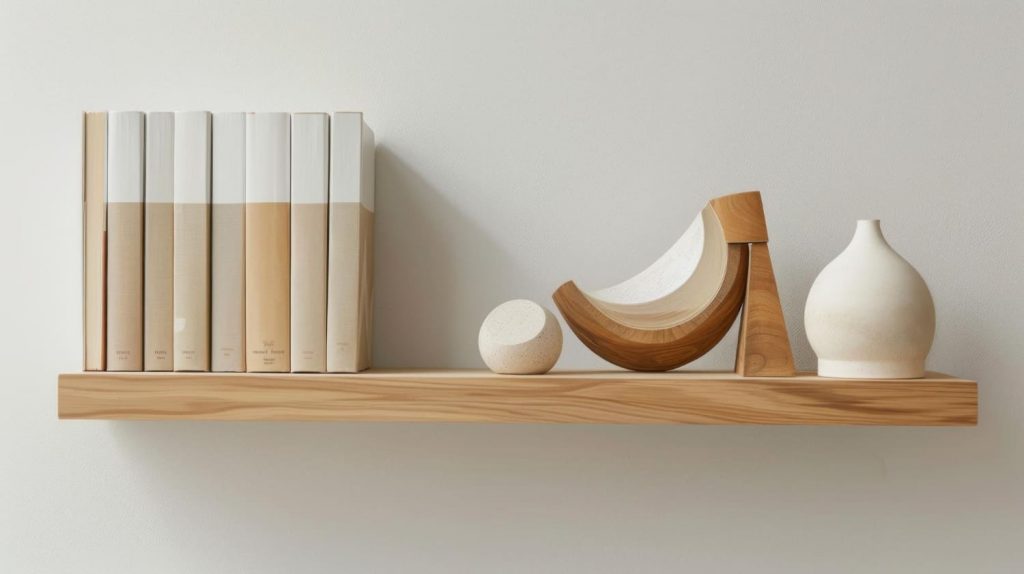 decorar con Estantería minimalista