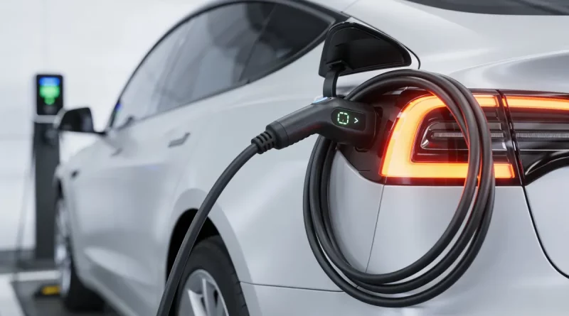 estación de carga vehículo eléctrico movilidad eléctrica