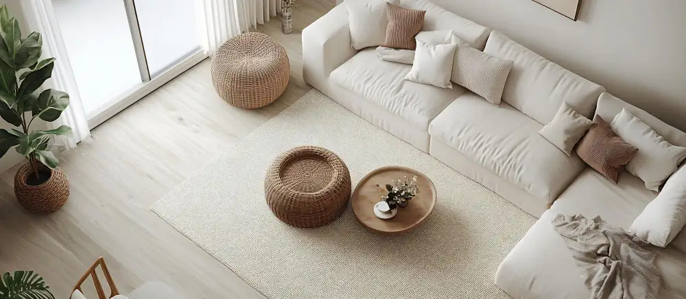 25 propuestas con Ideas para decorar con alfombras